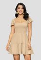 Vestido Mujer Latte Mp 110868 de MP
