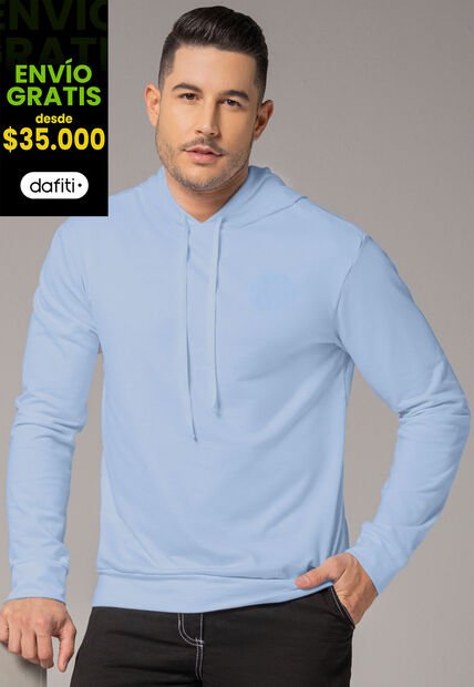 Buzo Hombre Azul Mp 393