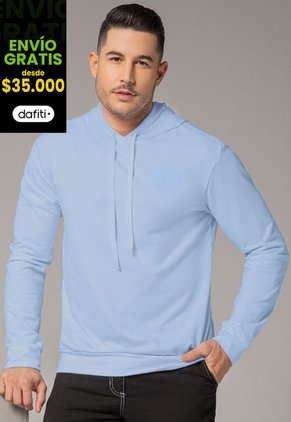 Buzo Hombre Azul Mp 393