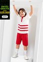 Conjunto Infantil Masculino Rojo Mp 104851 de MP