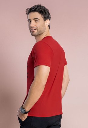Camiseta Hombre Rojo Mp 104793