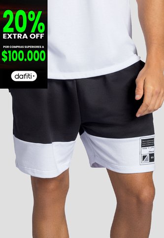 Bermuda Hombre Bicolor Mp 111243 MP