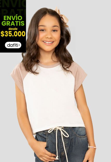 Camiseta Niñas Infantil PX2 Multicolor Mp 107254