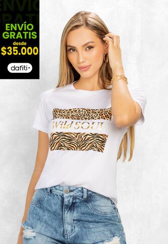 Camiseta Mujer Blanco Mp 106952 MP