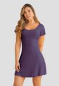 Vestido Corto Mujer Vino Mp 110674 de MP