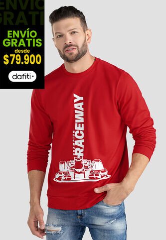 Buzo Hombre Rojo Mp 100120 MP