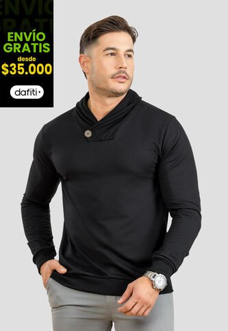 Buzo Hombre Negro Mp 107250 MP