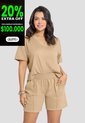 Conjunto Mujer Latte Mp 110863 de MP