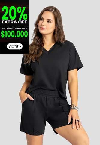 Conjunto Mujer Negro Mp 110863 MP