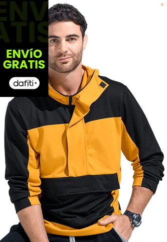 Hoodie Hombre Amarillo Mp 86861 MP