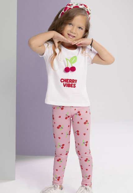 Conjunto Infantil Femenino Multicolor Mp 102587