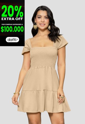 Vestido Mujer Latte Mp 110868 MP