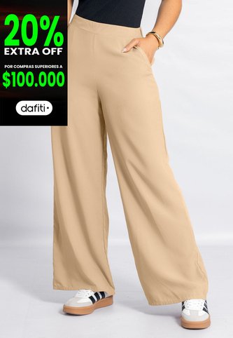 Pantalón Mujer Latte Mp 108350 MP