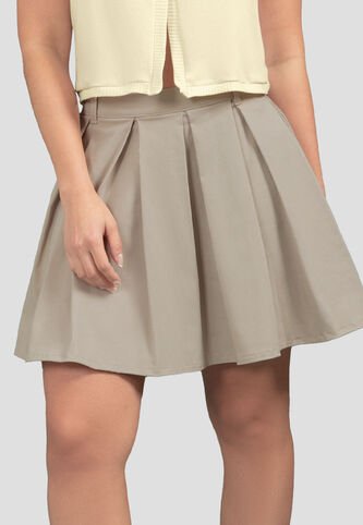 Falda Corta Mujer Latte Mp 110986 MP