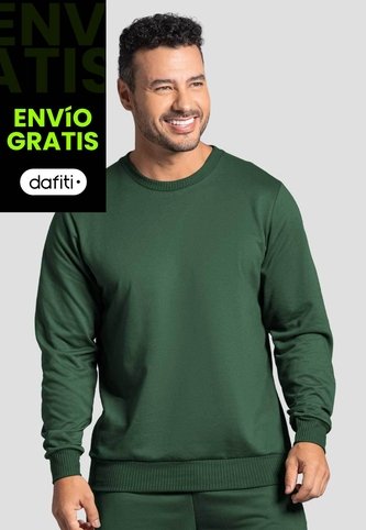 Buzo Hombre Verde Pino Mp 86579 MP