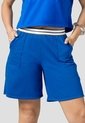 Bermuda Short Mujer Azul Electrico Mp 101953 de MP