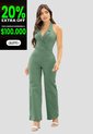Enterizo Largo Mujer Aceituna Mp 110697 de MP
