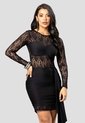 Vestido Mujer Negro Mp 115851 de MP