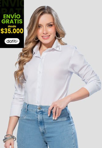 Camisa Mujer Blanco Mp 105621 MP
