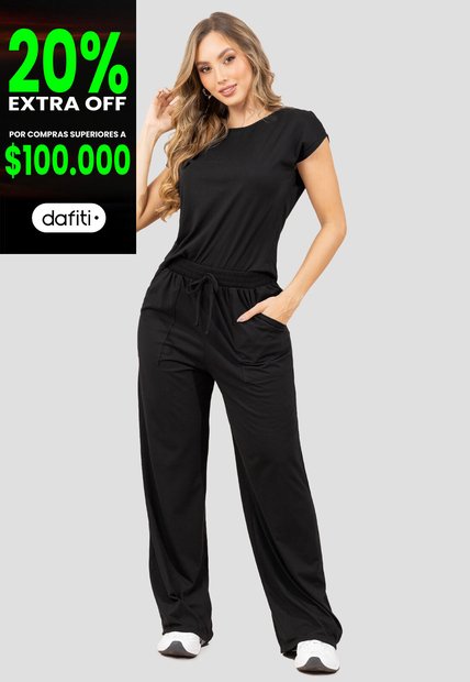 Conjunto Mujer Negro Mp 110461