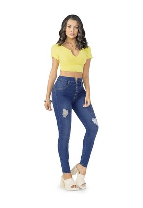Jean Mujer Azul Mp 5779