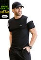 Camiseta Hombre Negro Mp 6876 de MP