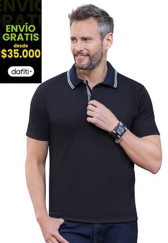 Polo Hombre Musgo Mp 7098 MP