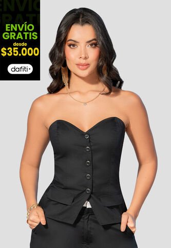 Strapple Mujer Negro Mp 105618 MP