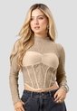 Blusa Mujer Latte Mp 115860 de MP