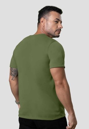 Camiseta Hombre Aceituna Mp 101746