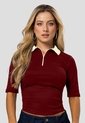 Polo Mujer Merlot Mp 115857 de MP