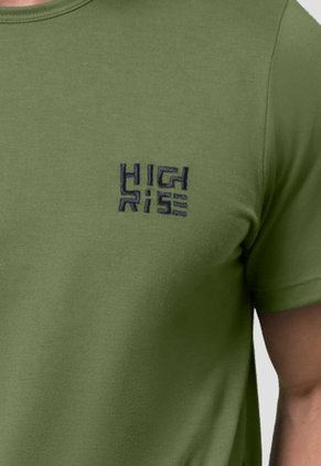 Camiseta Hombre Aceituna Mp 101746