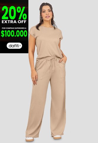 Conjunto Mujer Latte Mp 110461 MP