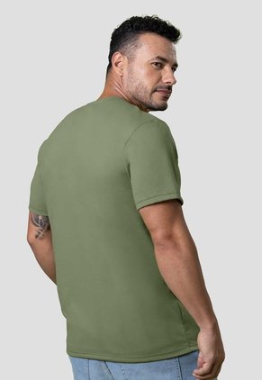 Camiseta Hombre Aceituna Mp 115910