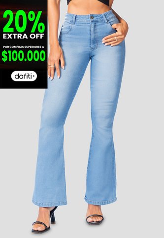 Jean Mujer Azul Mp 108277 MP