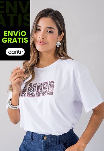 Camiseta Mujer Blanco Mp 114176 MP