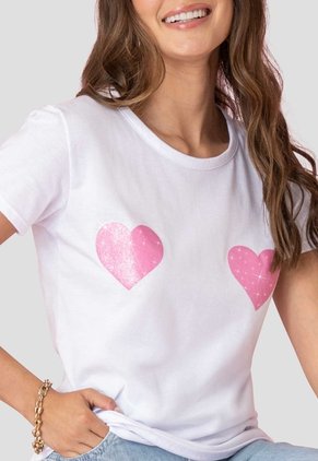 Camiseta Mujer Blanco Mp 115858