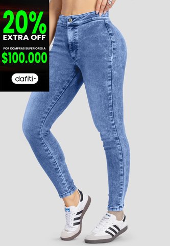 Jean Mujer Azul Medio Mp 110316 MP