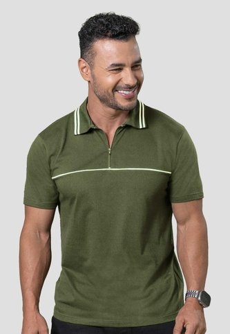Polo Hombre Aceituna Mp 104124 MP