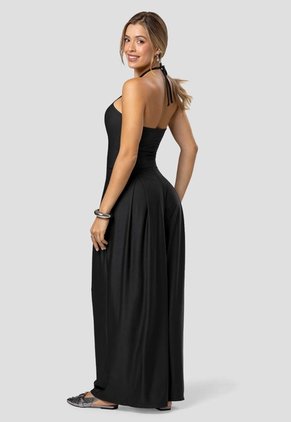 Enterizo Largo Mujer Negro Mp 114464