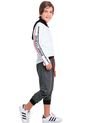 Conjunto Infantil Masculino Multicolor Blanco Negro Cross MP de MP