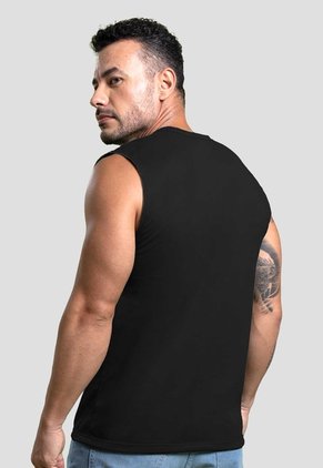Camisilla Hombre Negro Mp 353
