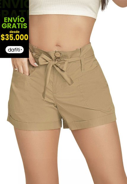 Short Mujer Caramelo Mp 100018