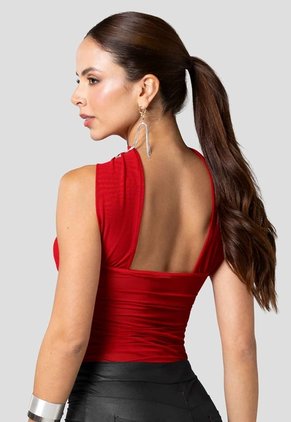 Blusa Mujer Rojo Mp 115872