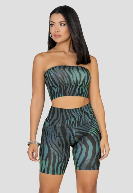 Conjunto Mujer Estampado Mp 100760