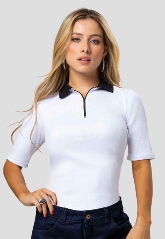 Polo Mujer Blanco Mp 115857 MP
