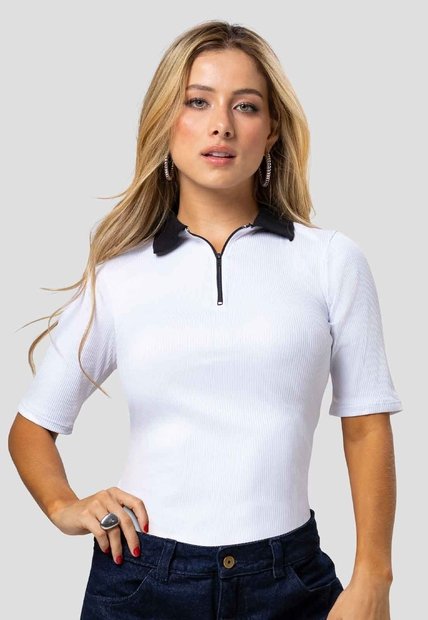 Polo Mujer Blanco Mp 115857