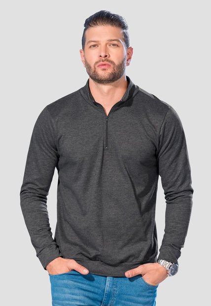 Buzo Hombre Negro Cross Mp 105329