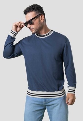 Camibuzo Hombre Azul Oscuro Mp 115904