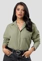 Camisa Mujer Aceituna Mp 115825 de MP